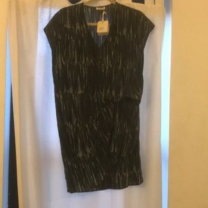 American Vintage Silk Ruched Dress